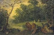Jan Brueghel Paradise with the Fall of Adam and Eve Sweden oil painting artist